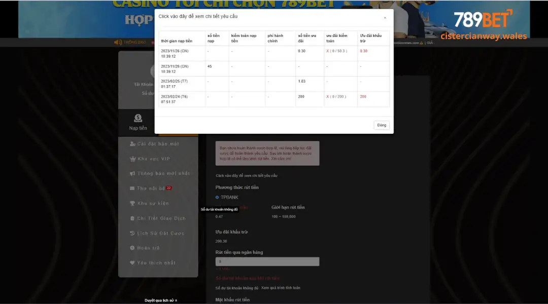 Hướng Dẫn Rút Tiền 789bet Nhanh Chóng, Dễ Dàng 6 | 789BET Lưu ý trước khi rút tiền tại 789BET